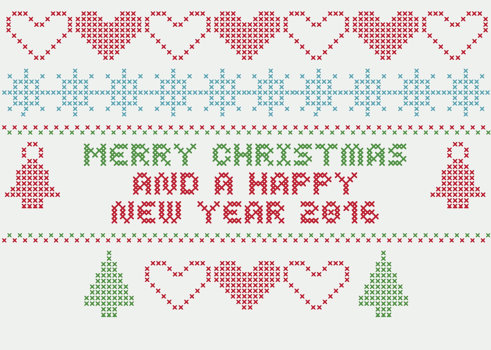 free christmas pattern