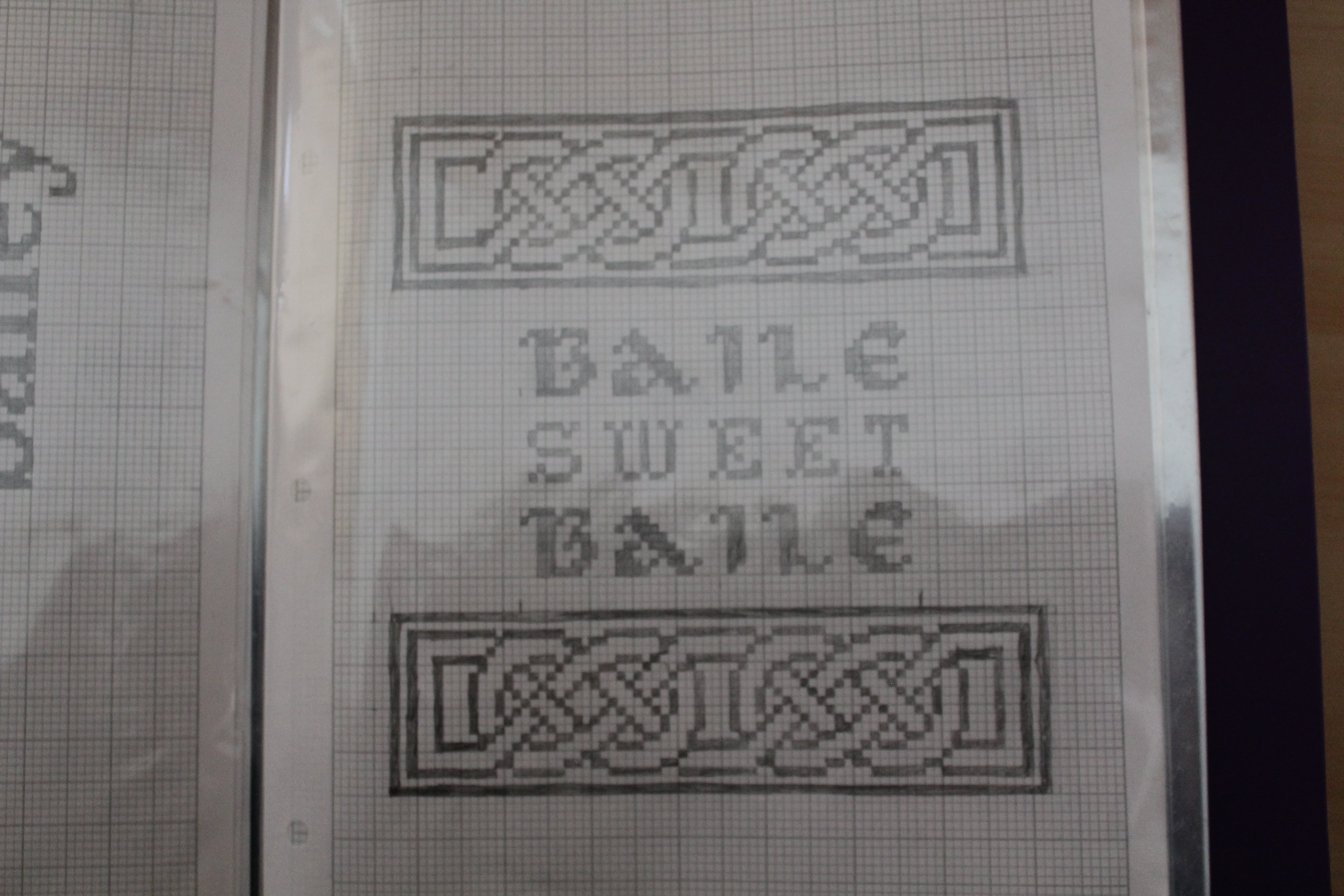 home sweet home pattern