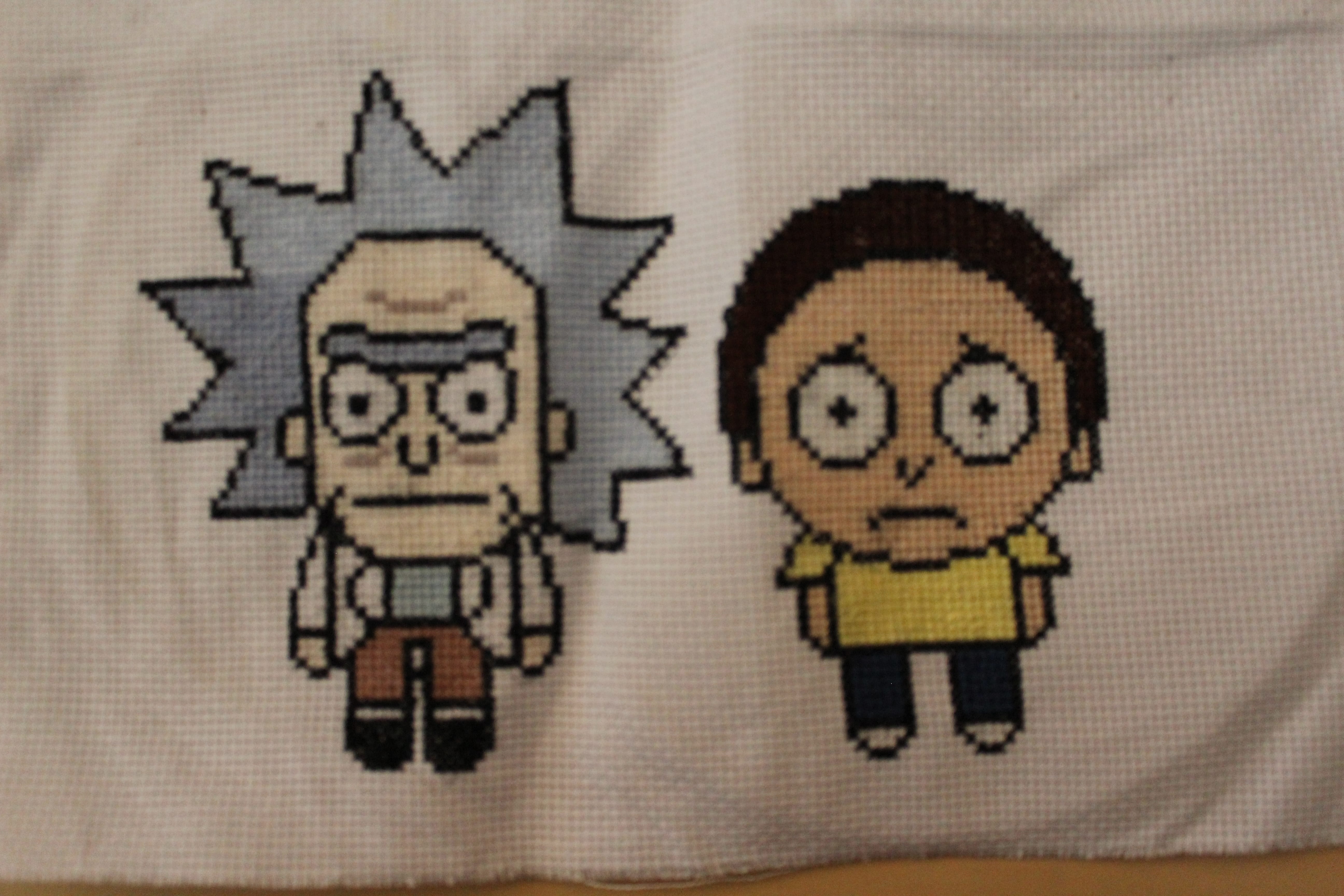 rick and morty pattern