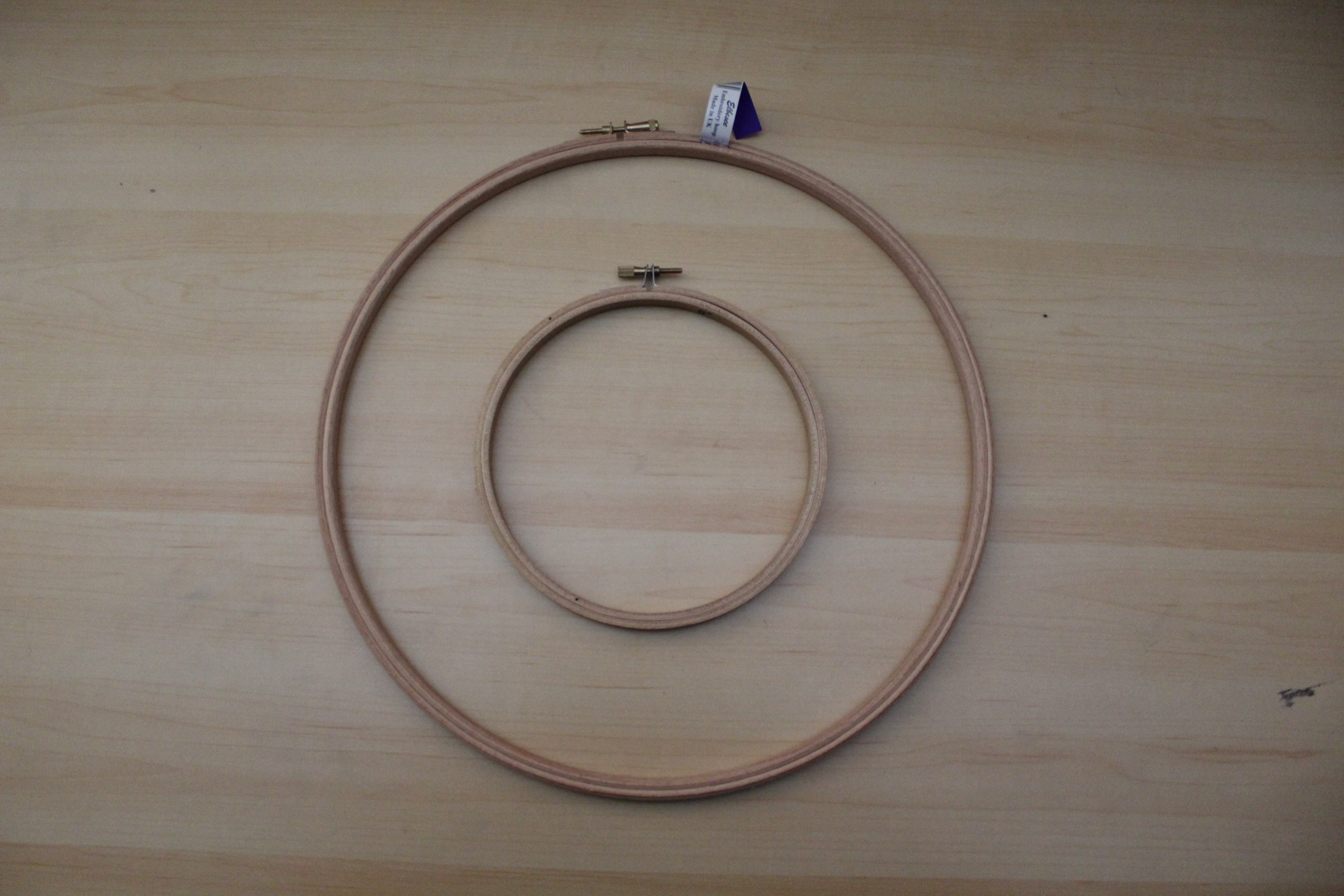 cross stitch hoops